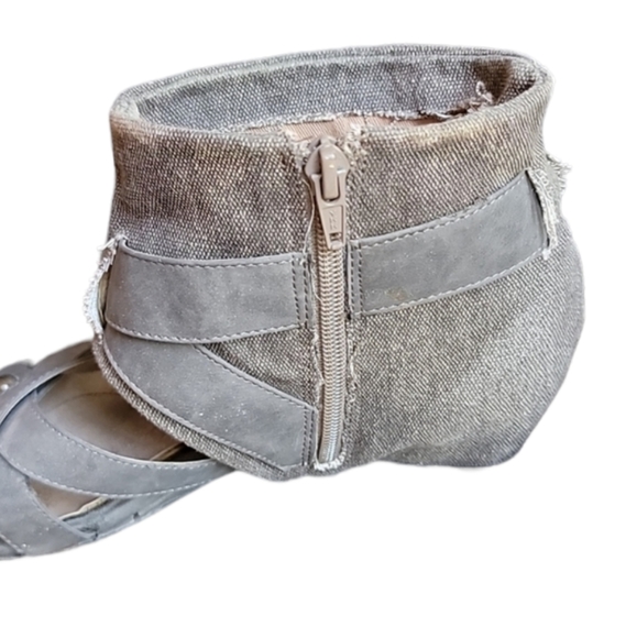 COPY - 👡Blowfish Distressed Denim  Wedges - Picture 5 of 7